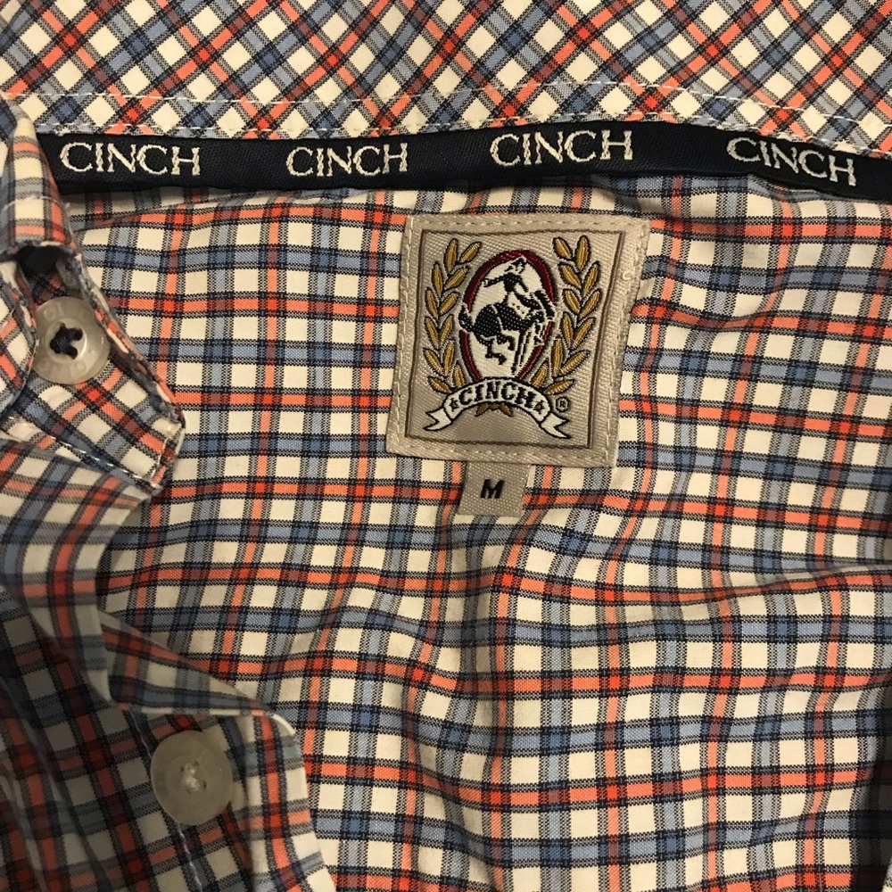 Cinch long sleeve button down